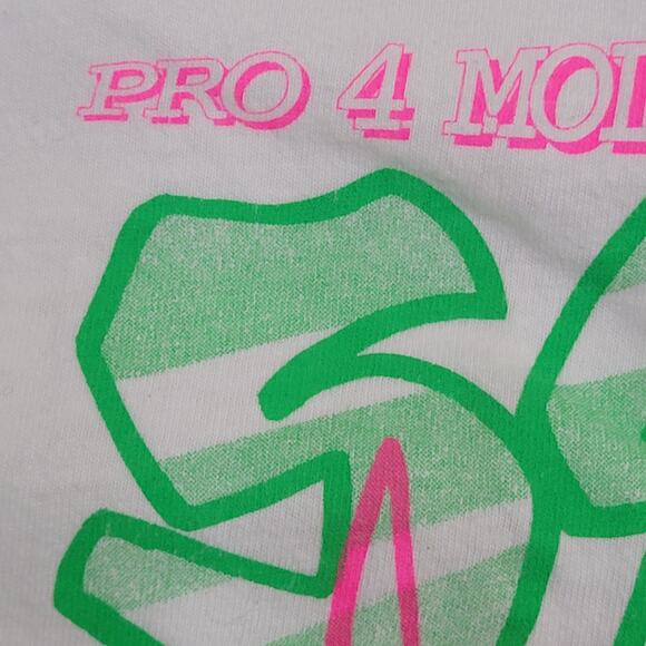 Vintage 90s 1992 Pro-4 Modified Racing Shirt M/L 21x26 Jay-Mizer - Picture 13 of 16